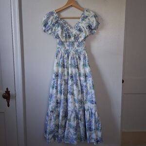 Abercrombie & Fitch Blue Floral Dress